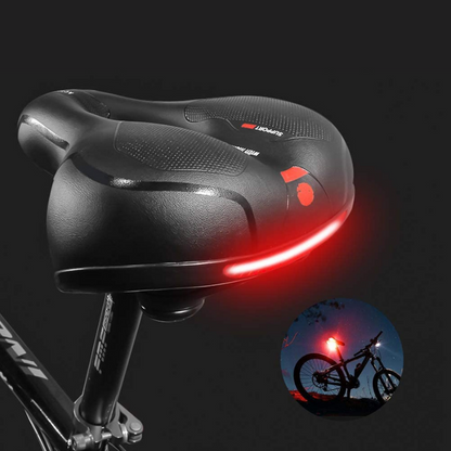 Bicycle Seat with Reflector Soft Comfortable Design