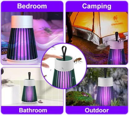 Bug Zapper Lamp Indoor Outdoor Mosquito Killer 2 Pack