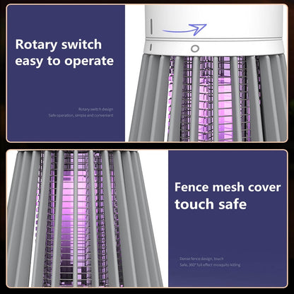 Bug Zapper Lamp Indoor Outdoor Mosquito Killer 2 Pack