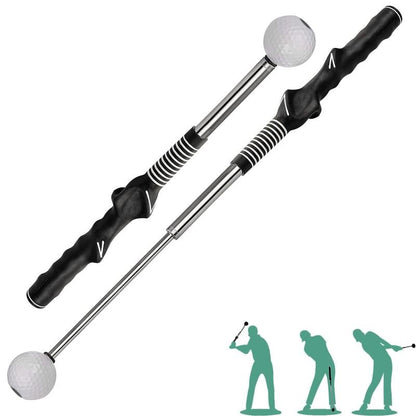 Telescopic Retractable Golf Training Aid Device