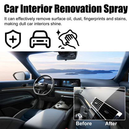 Car Interior Cleaner Set Automotive Cleaning Supplies 3 Pack