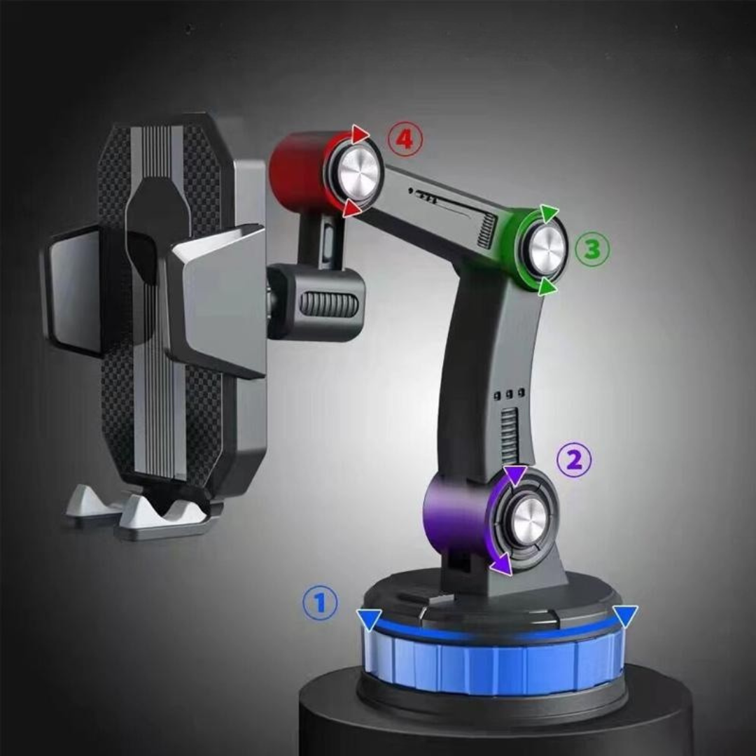 Car Phone Holder Suction Mount Dashboard Stand Adjustable
