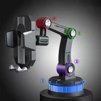 Car Phone Holder Suction Mount Dashboard Stand Adjustable
