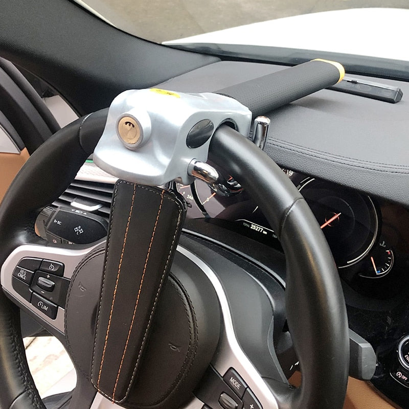 Steering Wheel Lock Security Device Anti-Theft Car Accessory