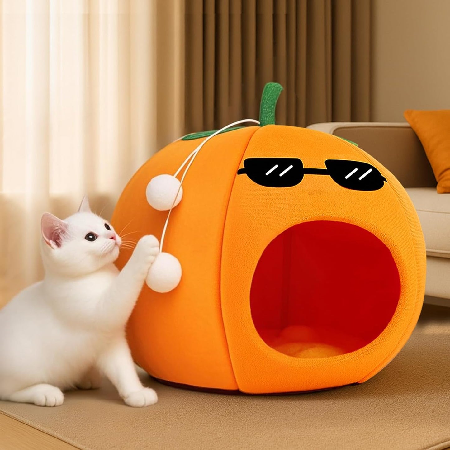 Circular Cat Bed Dog Bed Washable Pet Bed