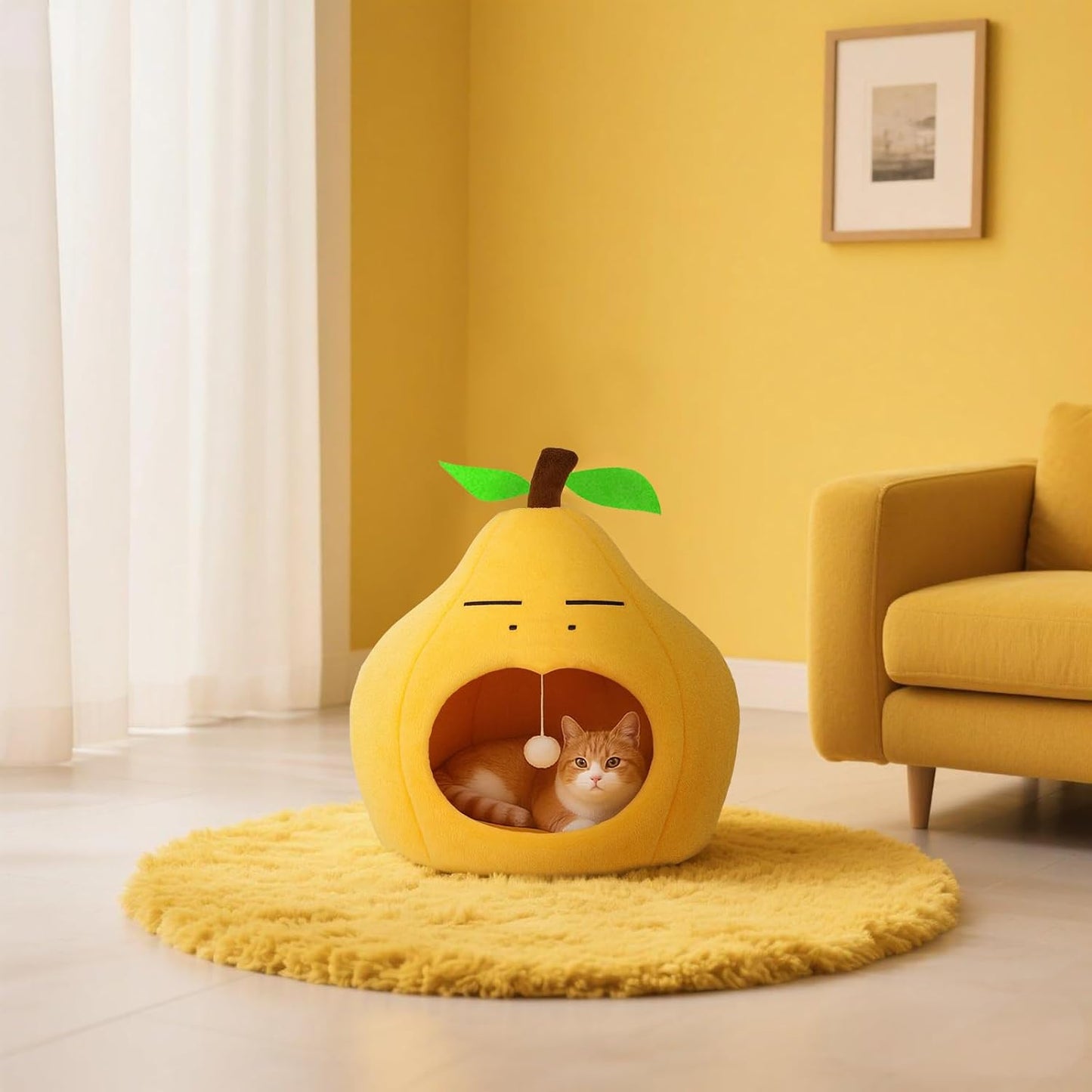 Circular Cat Bed Dog Bed Washable Pet Bed