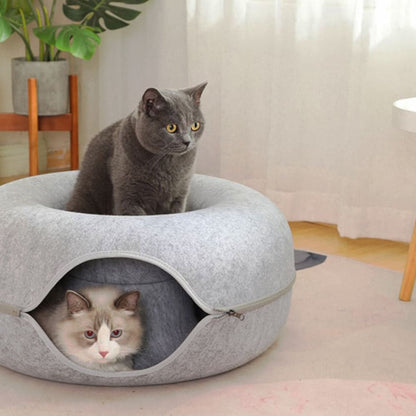 Cat Tunnel Bed Cave for Cats