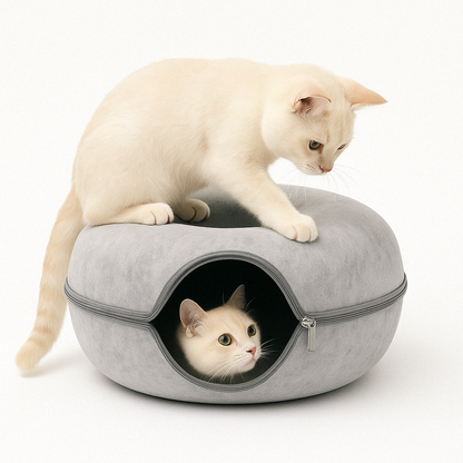 Cat Tunnel Bed Cave for Cats