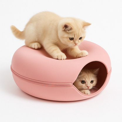 Cat Tunnel Bed Cave for Cats