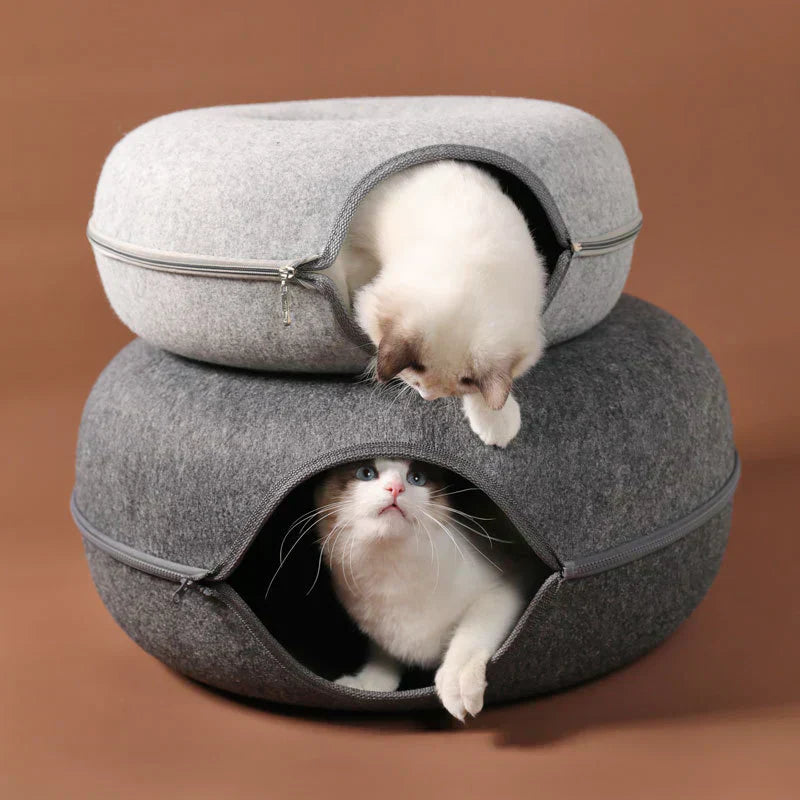 Cat Tunnel Bed Cave for Cats