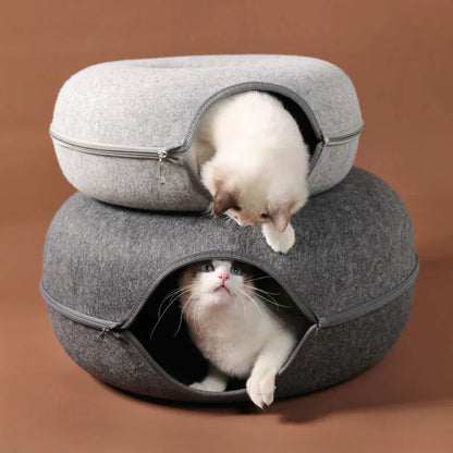 Cat Tunnel Bed Cave for Cats
