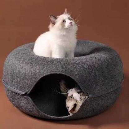 Cat Tunnel Bed Cave for Cats