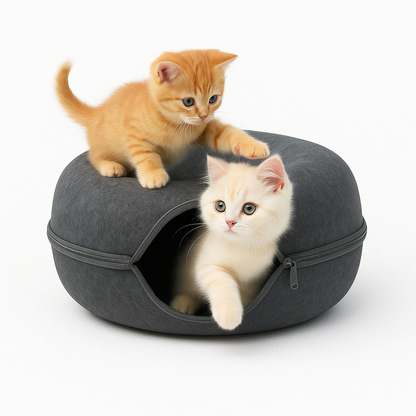 Cat Tunnel Bed Cave for Cats