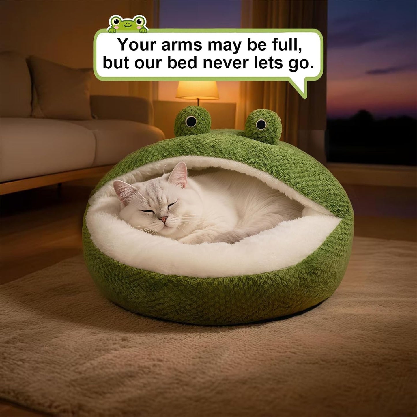 Washable Cat Bed Dog Bed Pet Cave