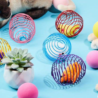Cat Spring Balls Interactive Toy Set for Cats and Kittens