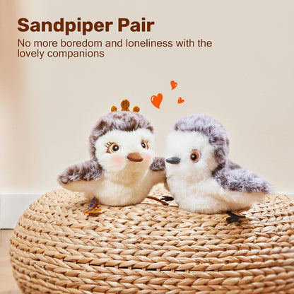 Cat Toy Flapping Bird Interactive Kicker Catnip Rechargeable