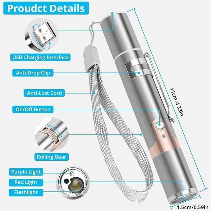 Rechargeable Laser Cat Toy