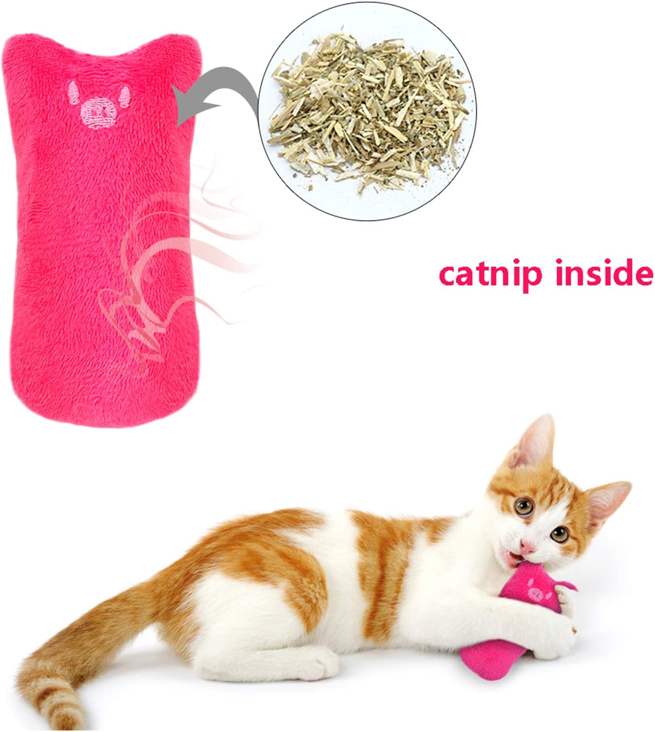Catnip Mice Toys for Cats 5 Pack Chew Toys