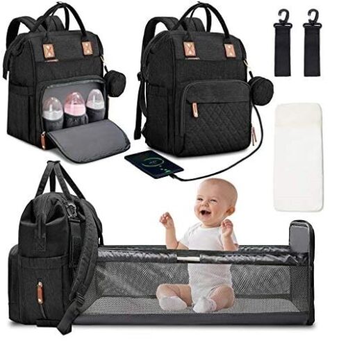 Travel Cot Organizer Changing Bag