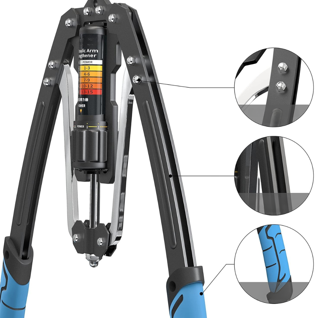 Chest Expander Adjustable Resistance Arm Exerciser Equipment