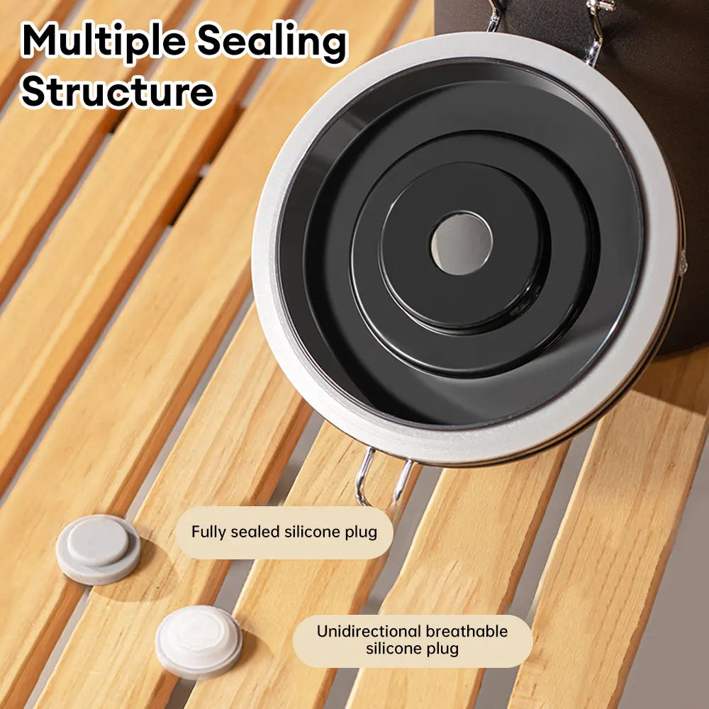 Stainless Steel Coffee Canister Container