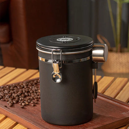 Stainless Steel Coffee Canister Container