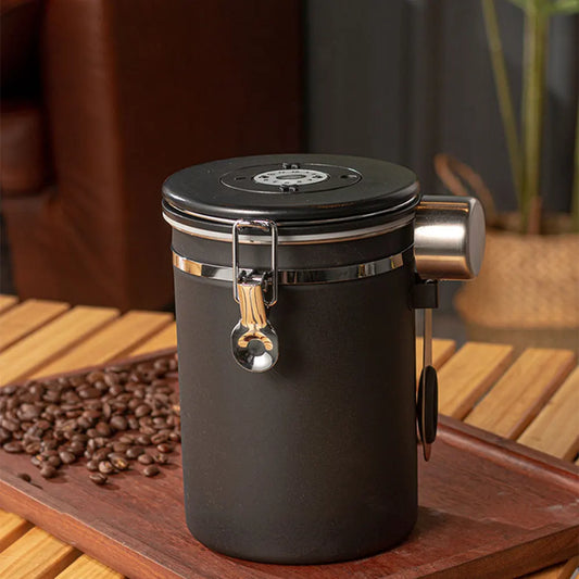 Stainless Steel Coffee Canister Container