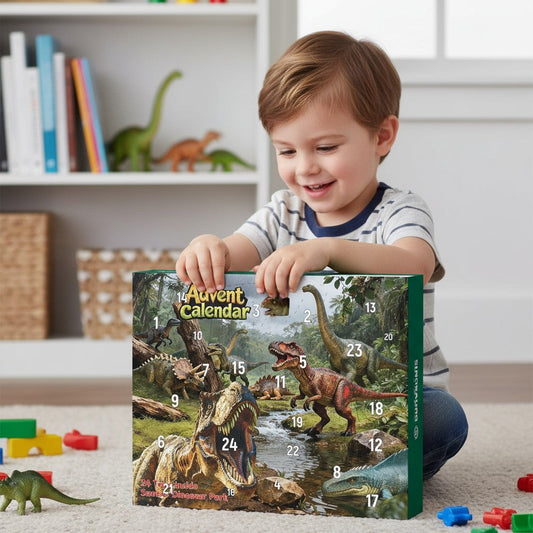 Dinosaur Advent Calendar Figures 24 Days Set