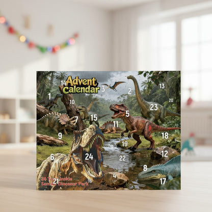 Dinosaur Advent Calendar Figures 24 Days Set