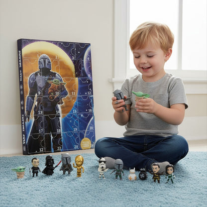 Yoda Advent Calendar Christmas Gift for Kids
