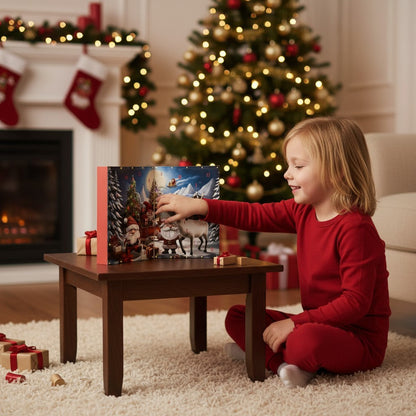 Gnome Countdown Calendar Christmas Decor 2025