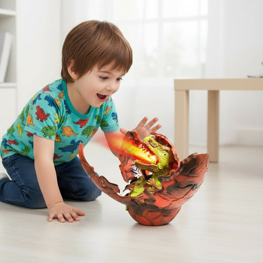 Voice Control Dinosaur Egg Toy Interactive Playset