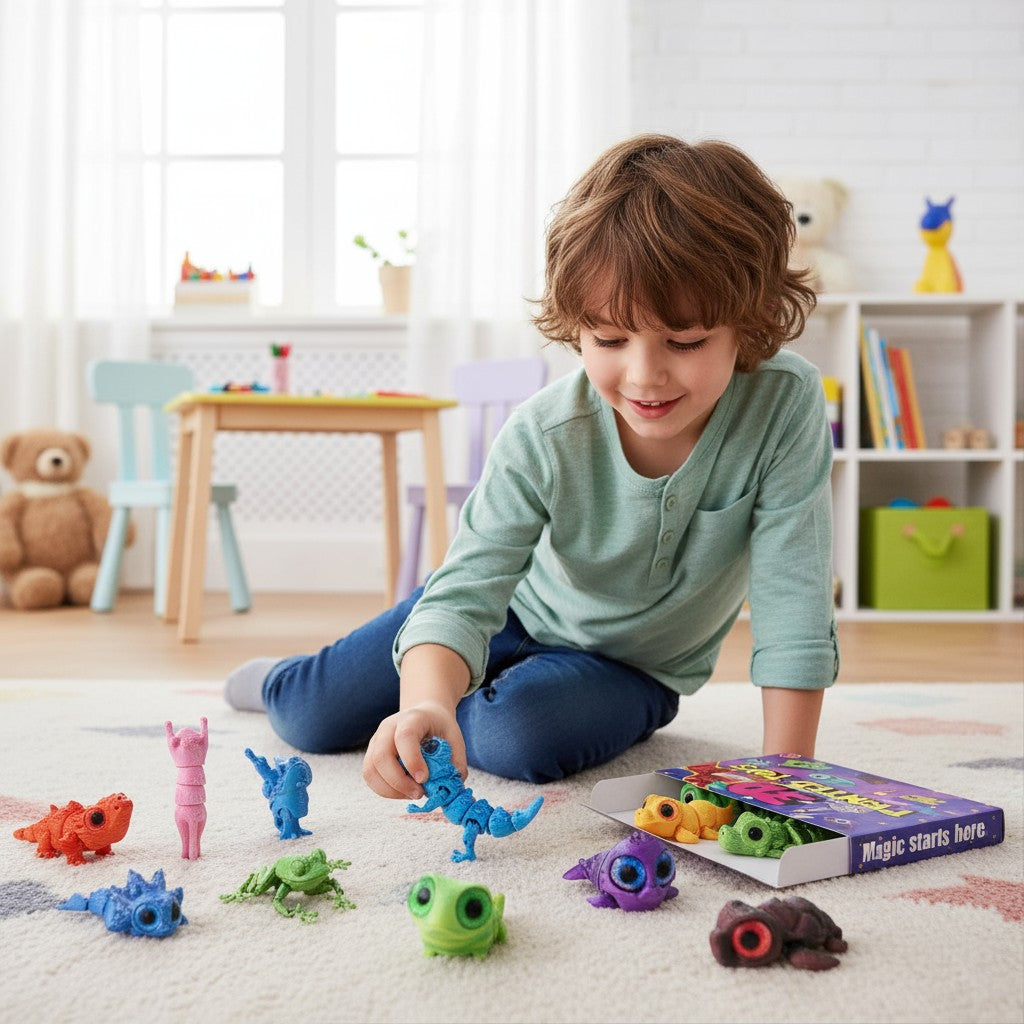 Animals Advent Calendar 24 Days Christmas Gift for Kids