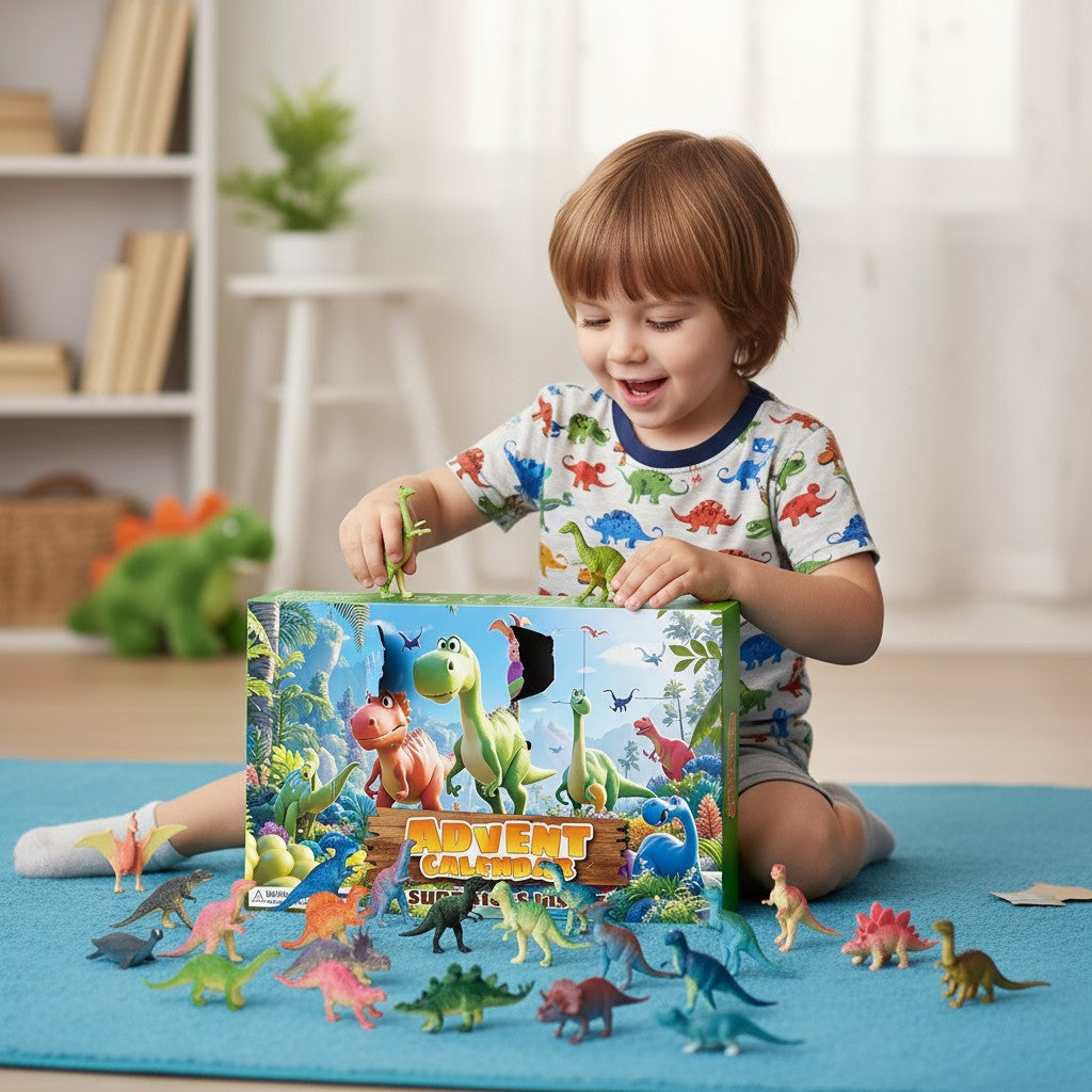 Dinosaur Advent Calendar 24 Piece Set