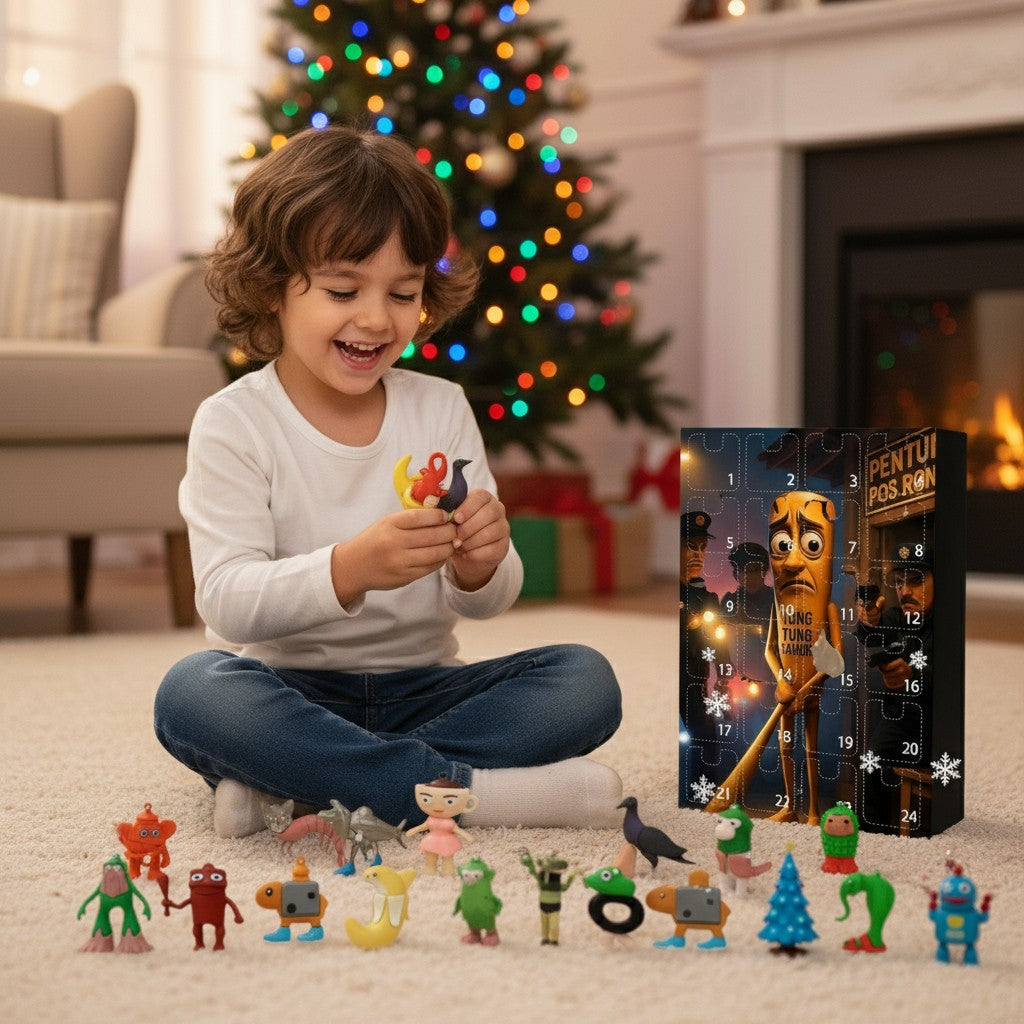 Kids Advent Calendar 24 Days Holiday Gift