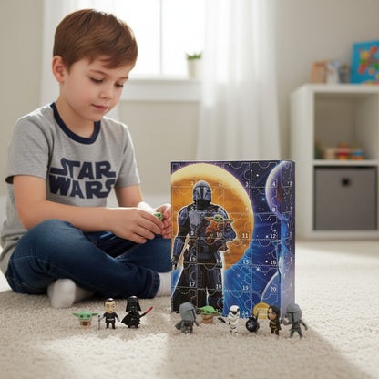 Yoda Advent Calendar Christmas Gift for Kids