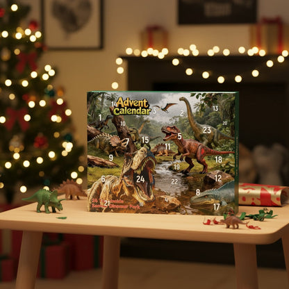 Dinosaur Advent Calendar Figures 24 Days Set