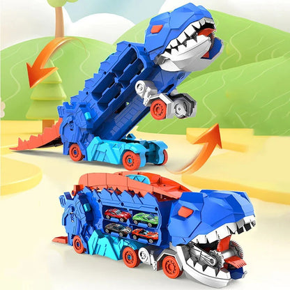 Dinosaur Car Toy Truck Set