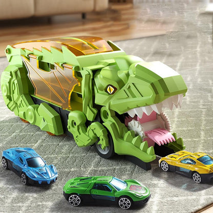 Dinosaur Car Toy Truck Set