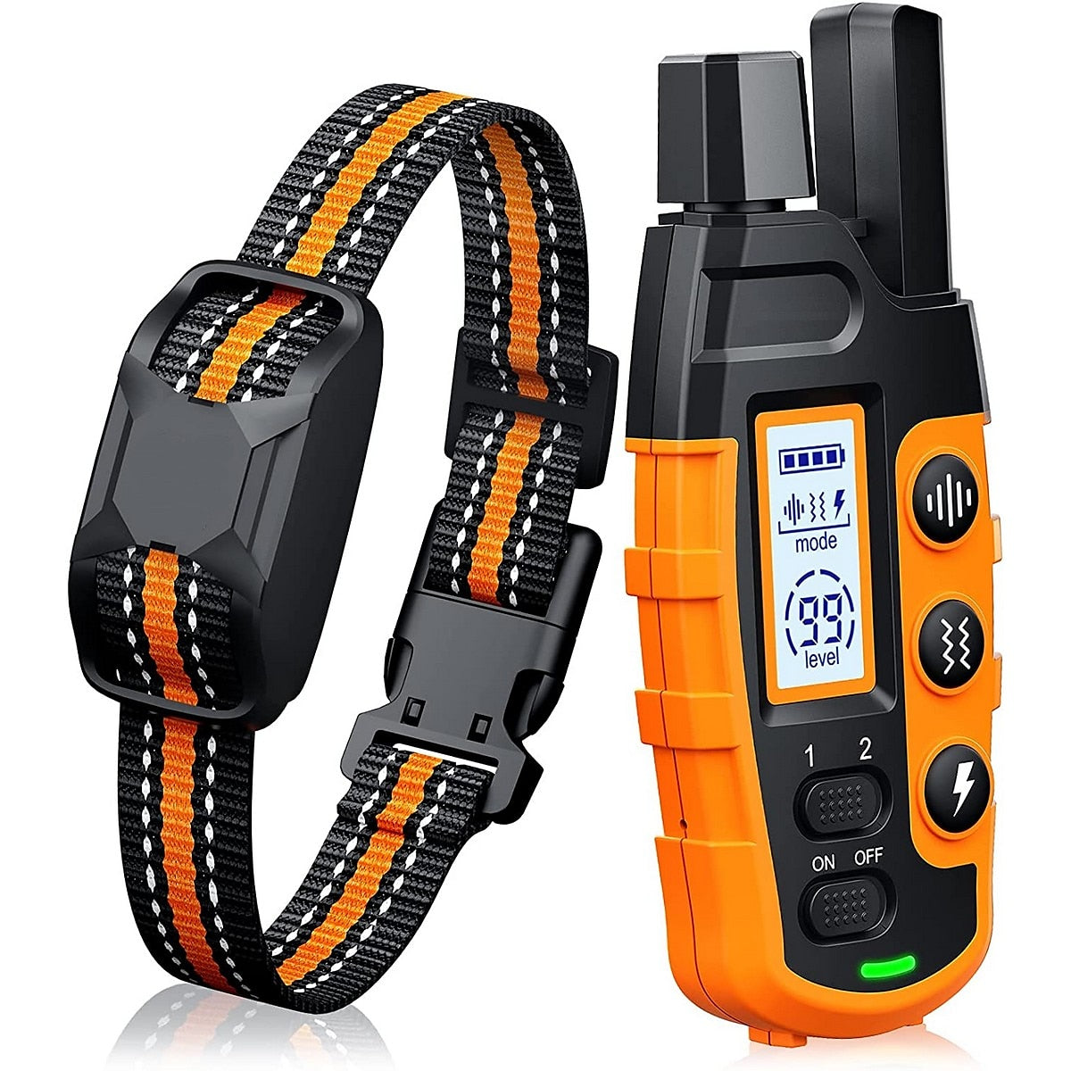 Dog Training Collar Remote Waterproof Rechargeable E-Collar