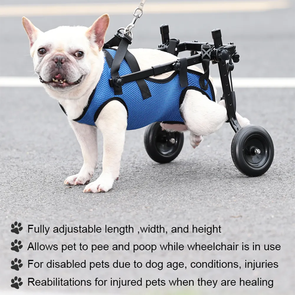 Dog Wheelchair Hind Leg Support Adjustable Pet Booster