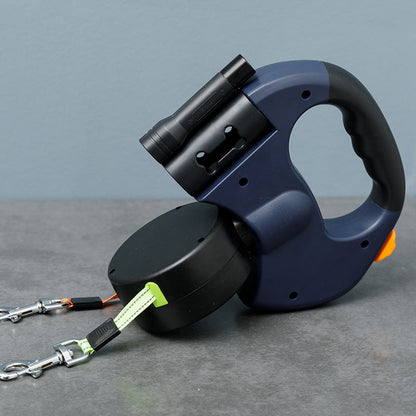Double Dog Leash Connector Anti-Tangle Device