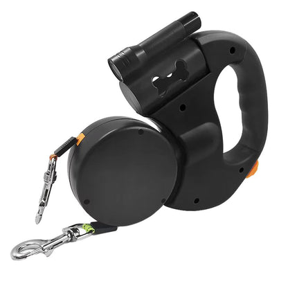 Double Dog Leash Connector Anti-Tangle Device