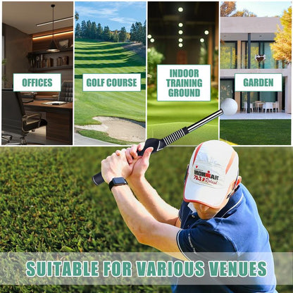 Telescopic Retractable Golf Training Aid Device