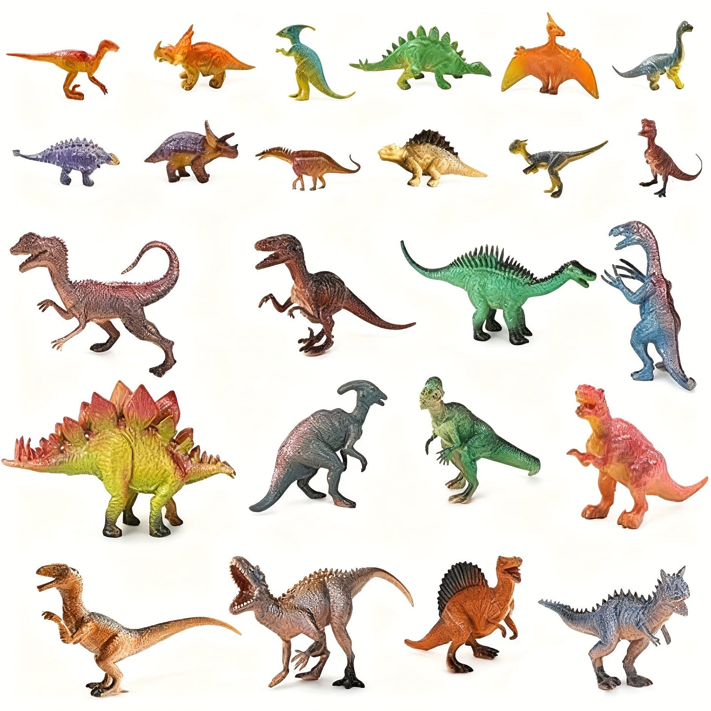 Dinosaur Advent Calendar Figures 24 Days Set