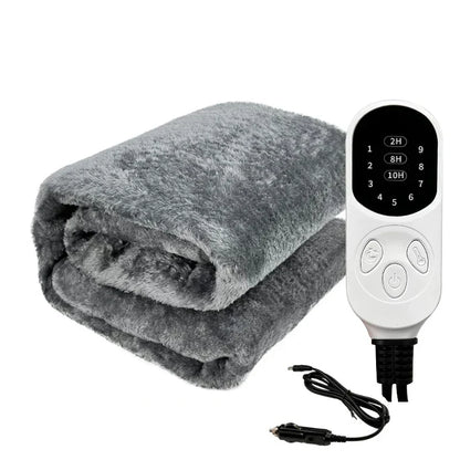 12V Electric Heated Blanket for Car SUV Truck