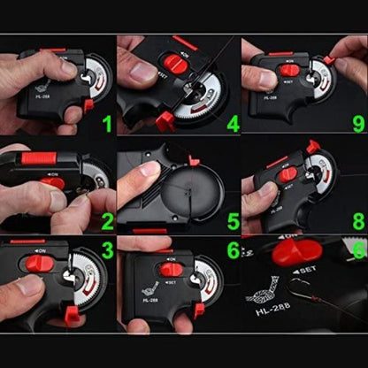 Electric Fishing Rod and Reel Combo