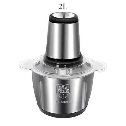 Electric Meat Vegetable Grinder Chopper 2L Kitchen Appliance