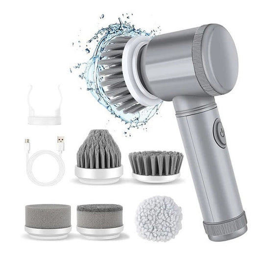Electric Spin Scrubber Rechargeable Power Brush Cleaning Tool
