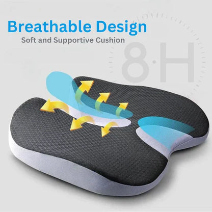 Memory Foam Car Seat Cushion Ergonomic Support Seat Pad